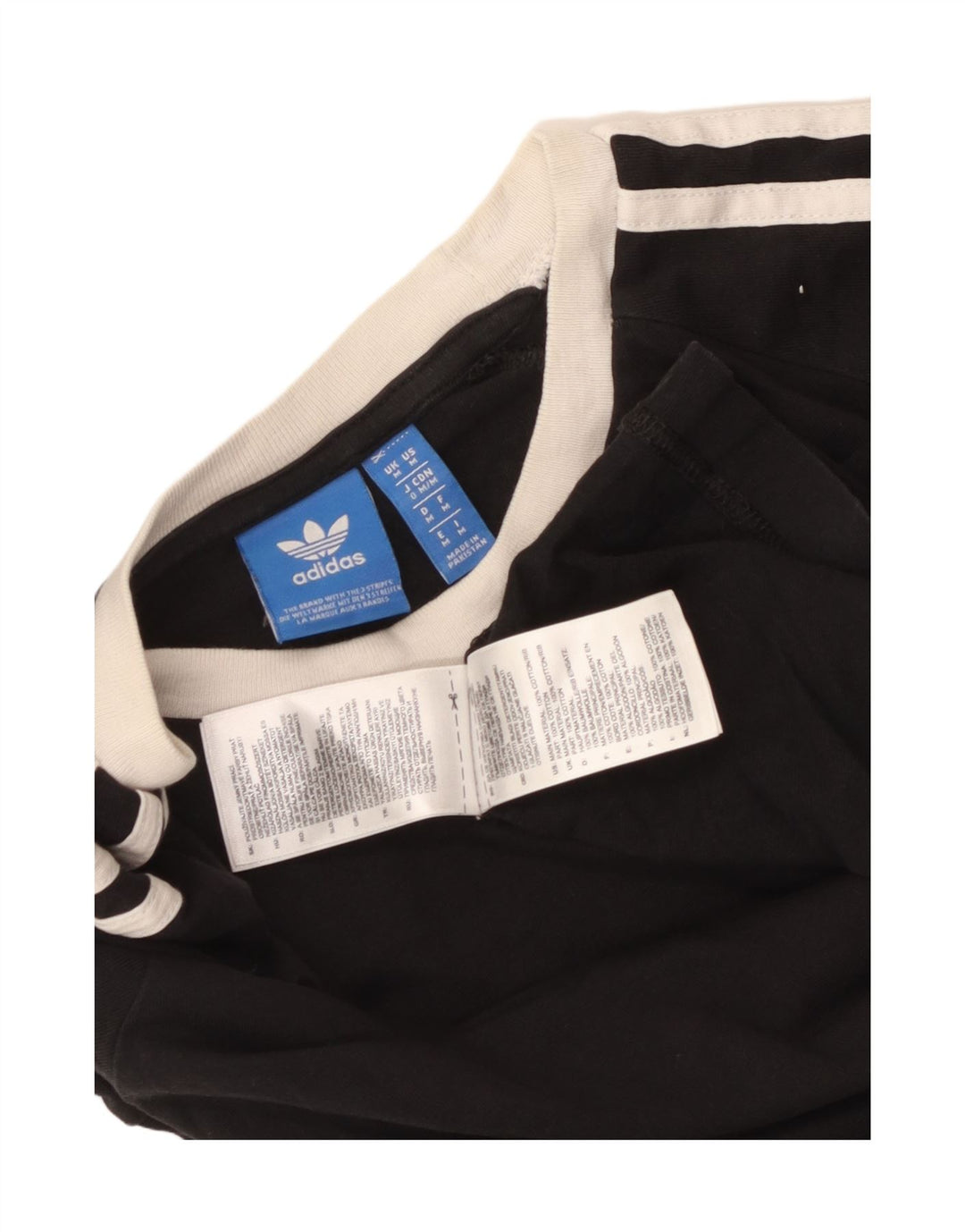 Tricou Bărbați Adidas Top Mediu Negru Bumbac