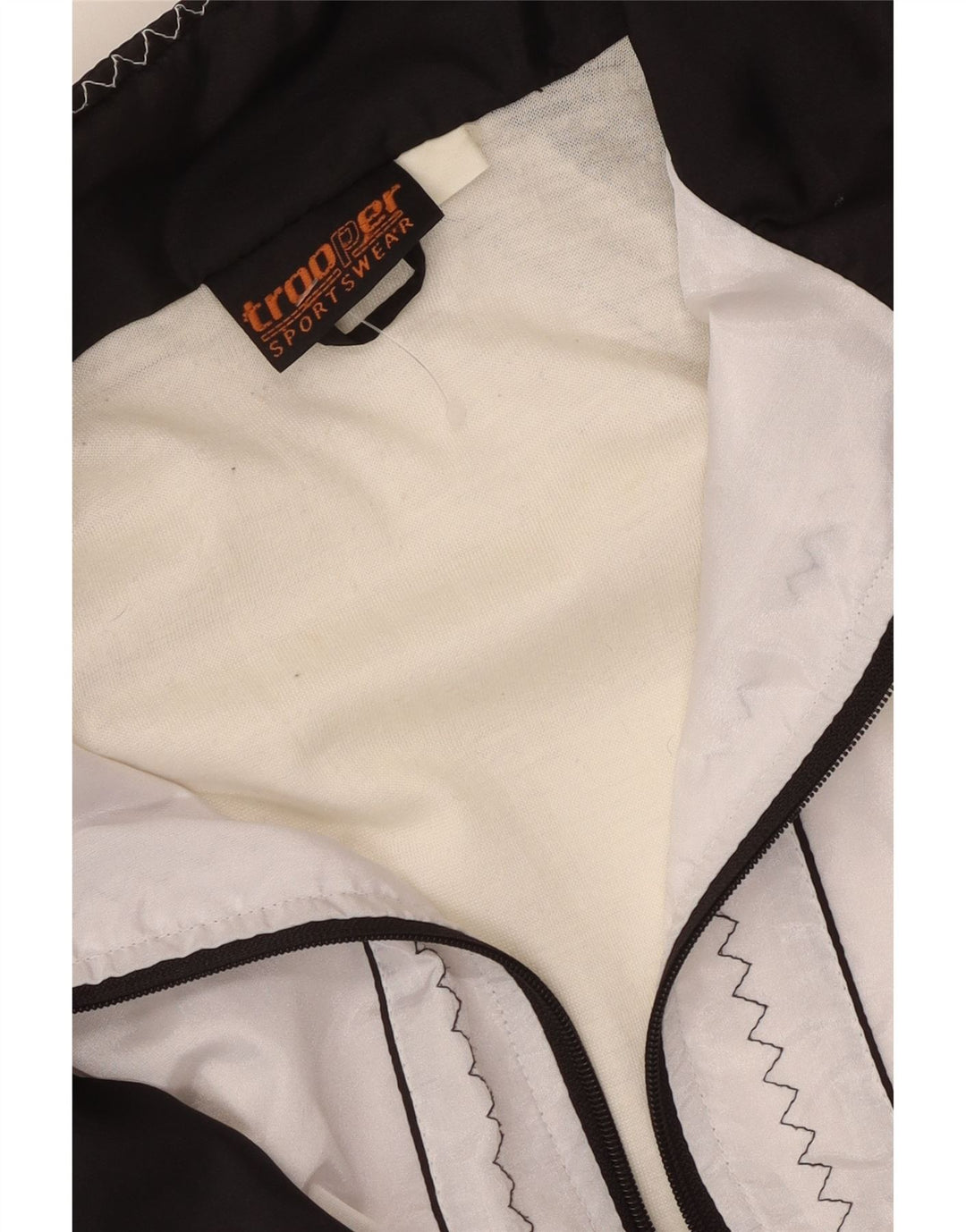 Jachetă Windbreaker pentru femei Trooper UK 20 2XL Alb Colorblock