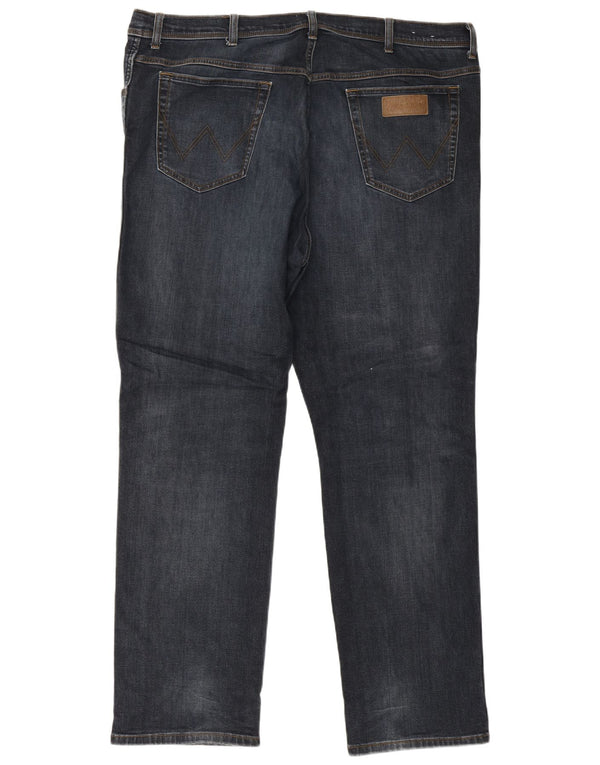 Blugi drepte pentru bărbați Wrangler Texas W46 L34 Bumbac albastru