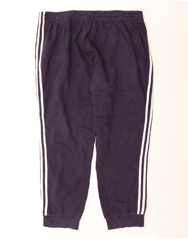 Pantaloni de trening pentru bărbați Adidas Pantaloni de jogging 2XL poliester bleumarin