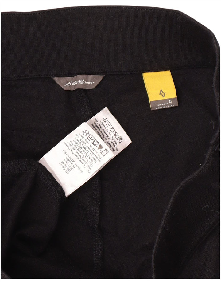 Leggings pentru femei Eddie Bauer US 4, bumbac negru mic