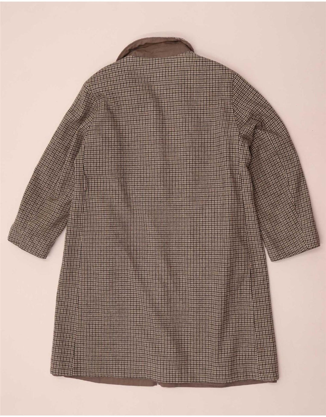 Vintage pardesiu reversibil pentru femei UK 16 Large Grey
