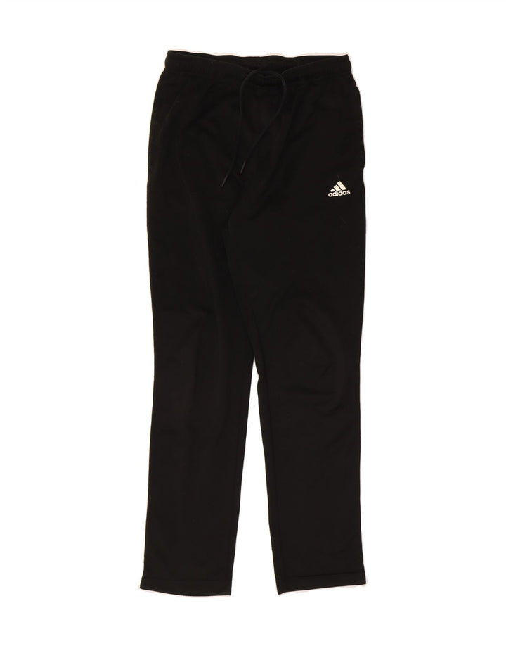 ADIDAS Mens Tracksuit Trousers UK 40/42 Medium Black Vintage Adidas and Second-Hand Adidas from Messina Hembry 