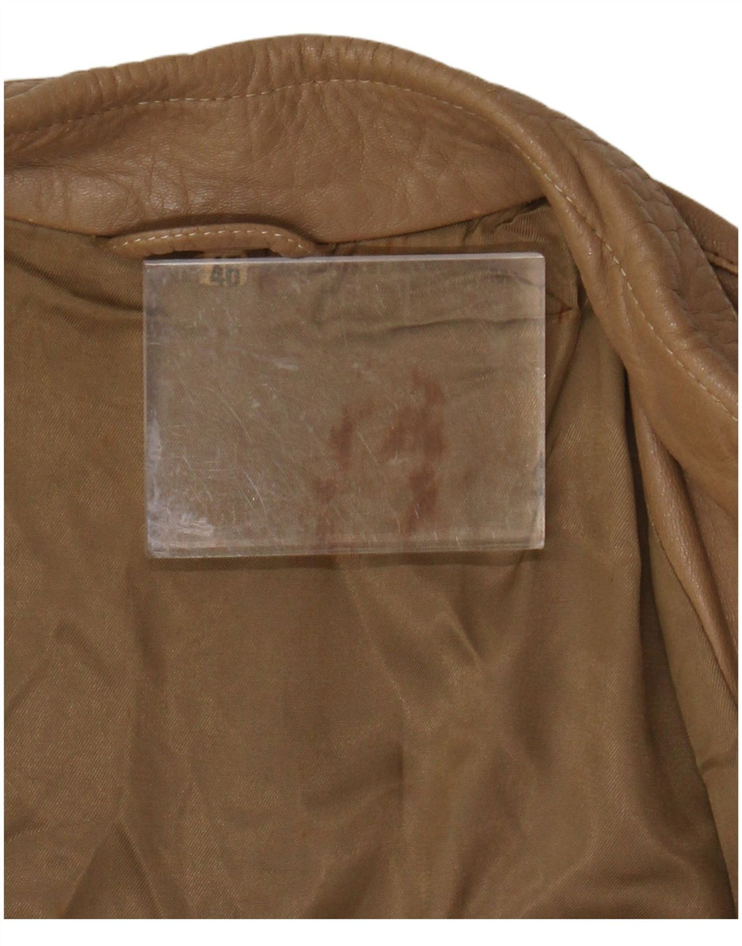 Jachetă de piele pentru femei VINTAGE IT 46 Large Brown