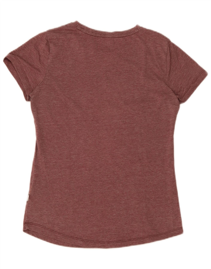 Tricou grafic Puma pentru femei Top UK 10 Small Maroon Polyester