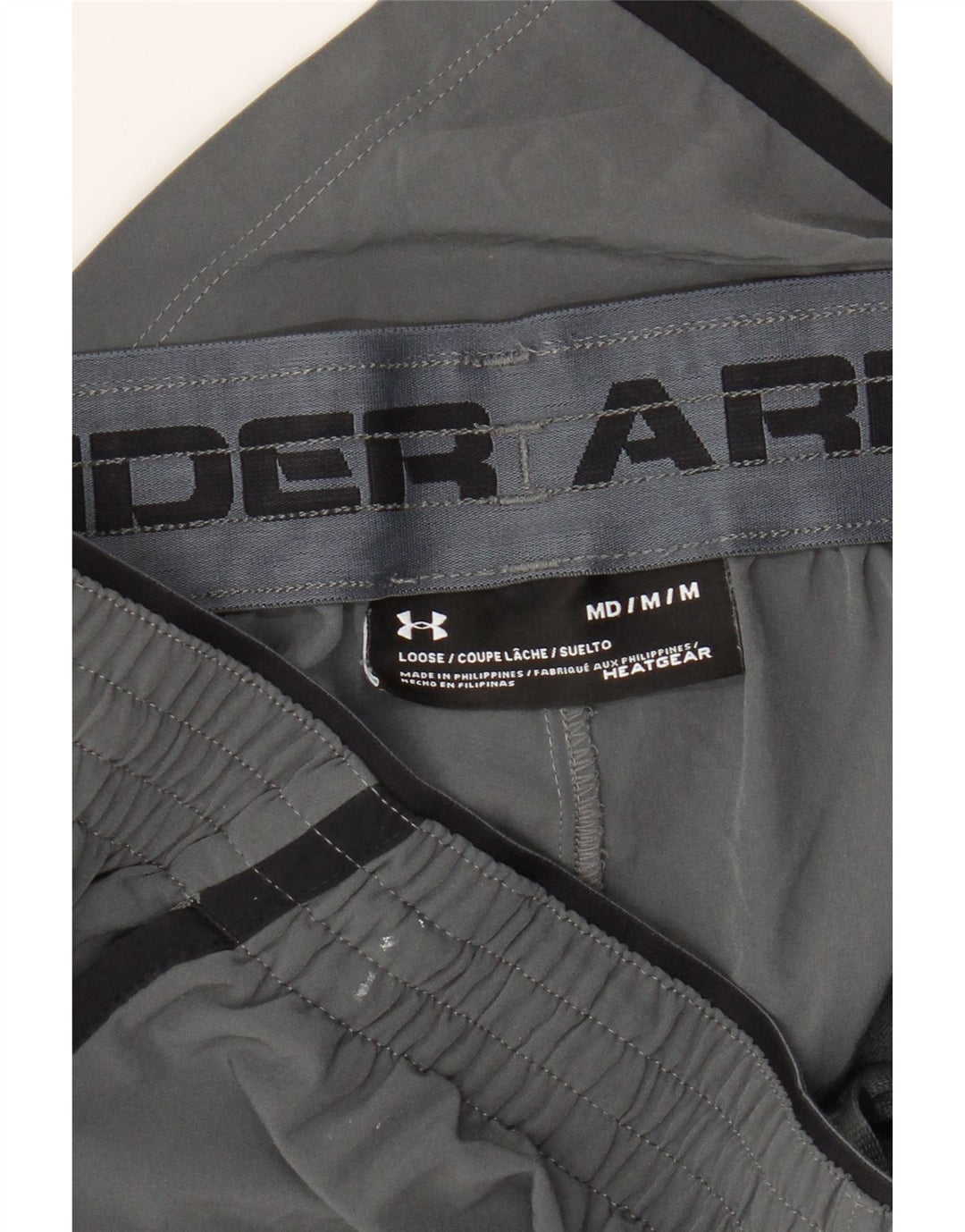 Pantaloni scurți sport Under Armour Heat Gear pentru bărbați, gri mediu