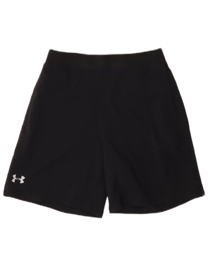 Pantaloni scurți sport Under Armour pentru femei Heat Gear UK 12 Medium Black
