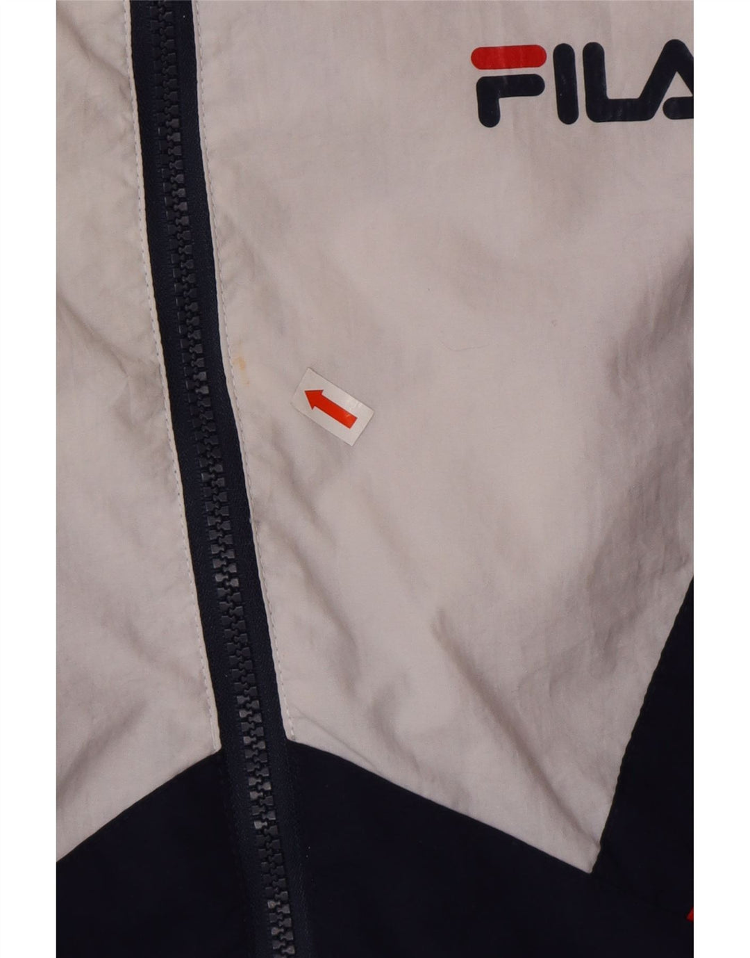 Jachetă de trening supradimensionată FILA pentru femei UK 6 XS, albastru bleumarin