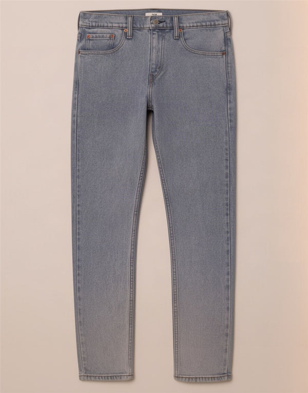 Blugi conici pentru bărbați Levi's 512 Slim Tapered W30 L32 Blue Bumbac