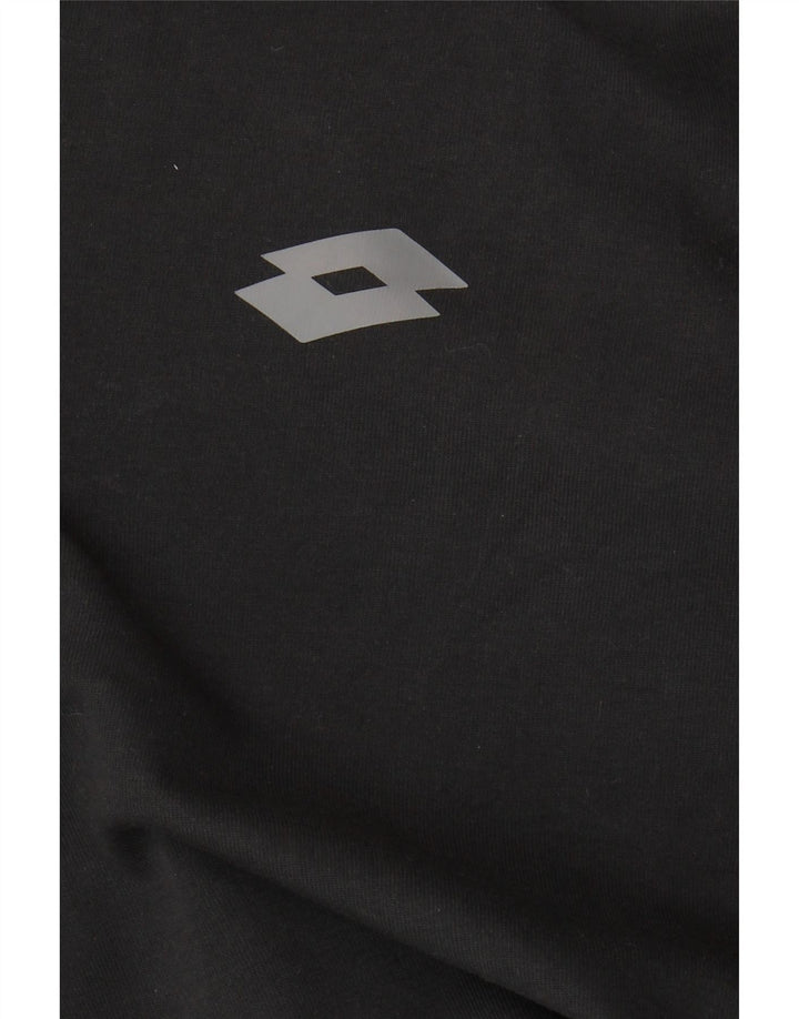 Pulover Lotto pentru bărbați, cu fermoar, XL, negru