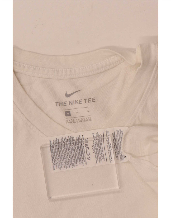 Tricou pentru bărbați Nike Top Medium White Bumbac