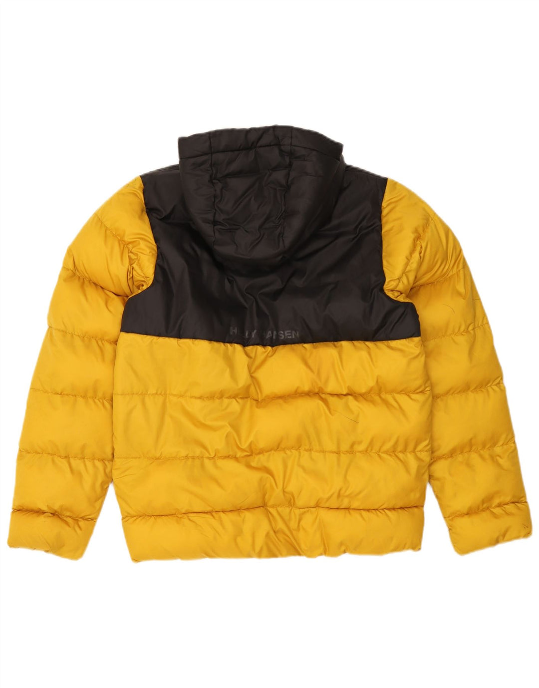 Jachetă căptușită cu glugă pentru băieți Helly Hansen, 13-14 ani, galben colorblock