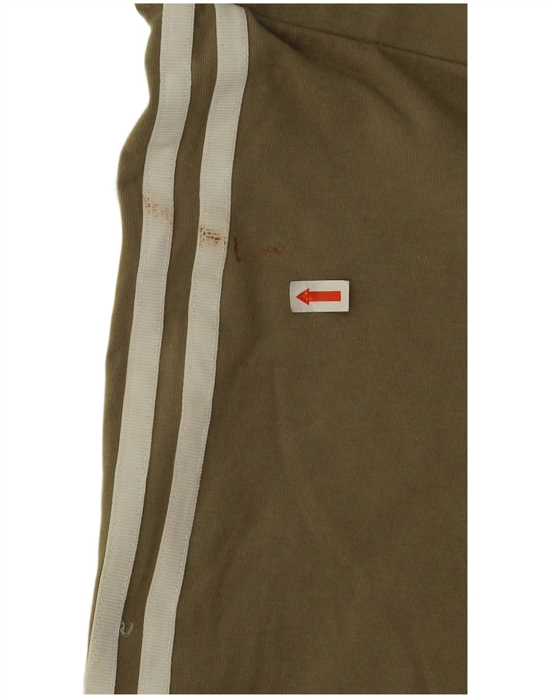 Leggings pentru femei Adidas UK 12 Medium Khaki Bumbac