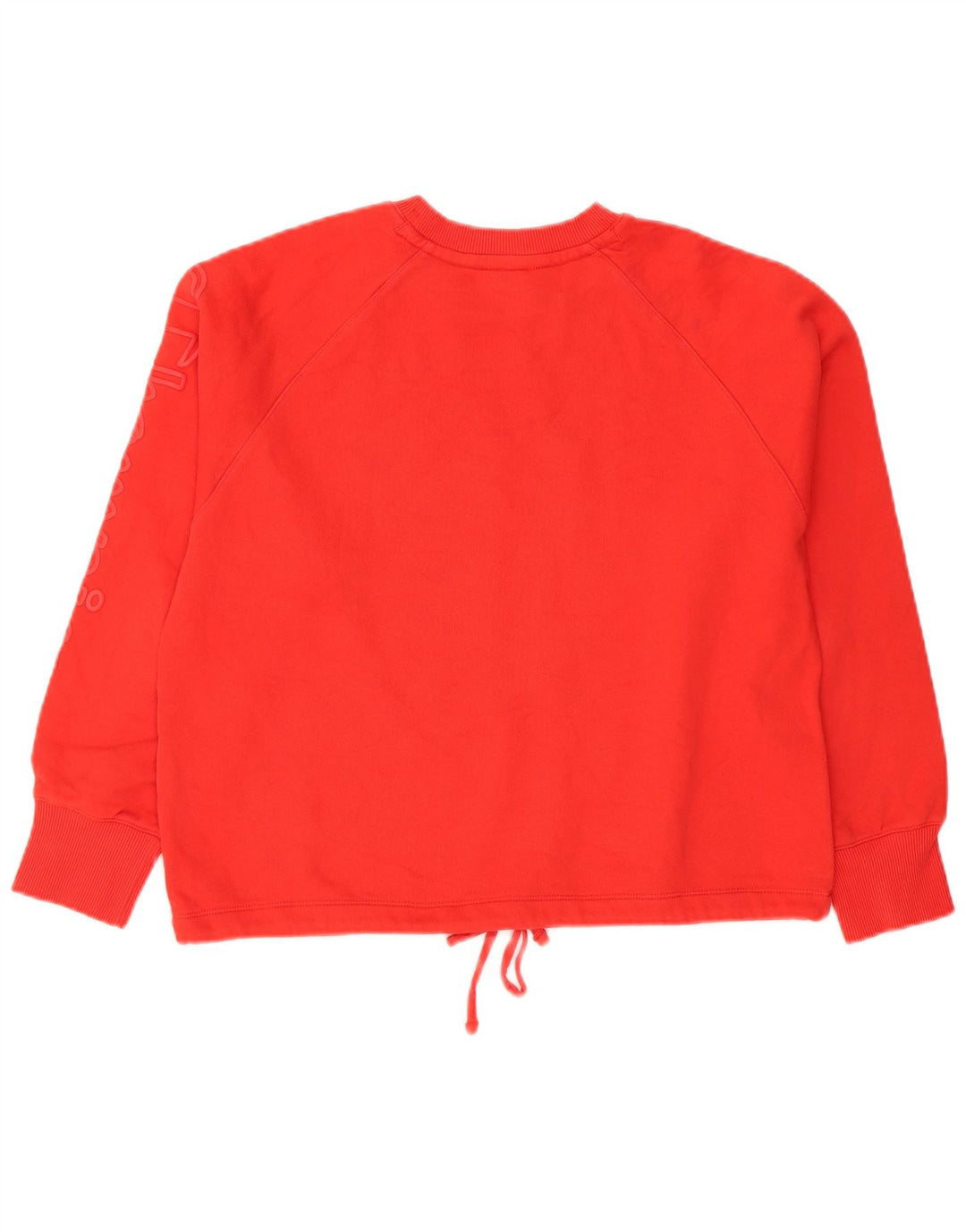 Pulover cu grafic pentru femei Champion UK 14 Medium Red Colorblock