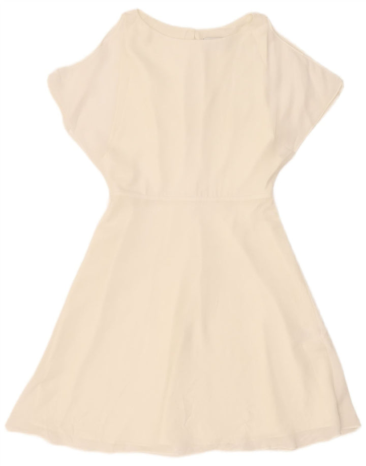 Rochie A-Line pentru femei Reiss UK 10, poliester alb, mic