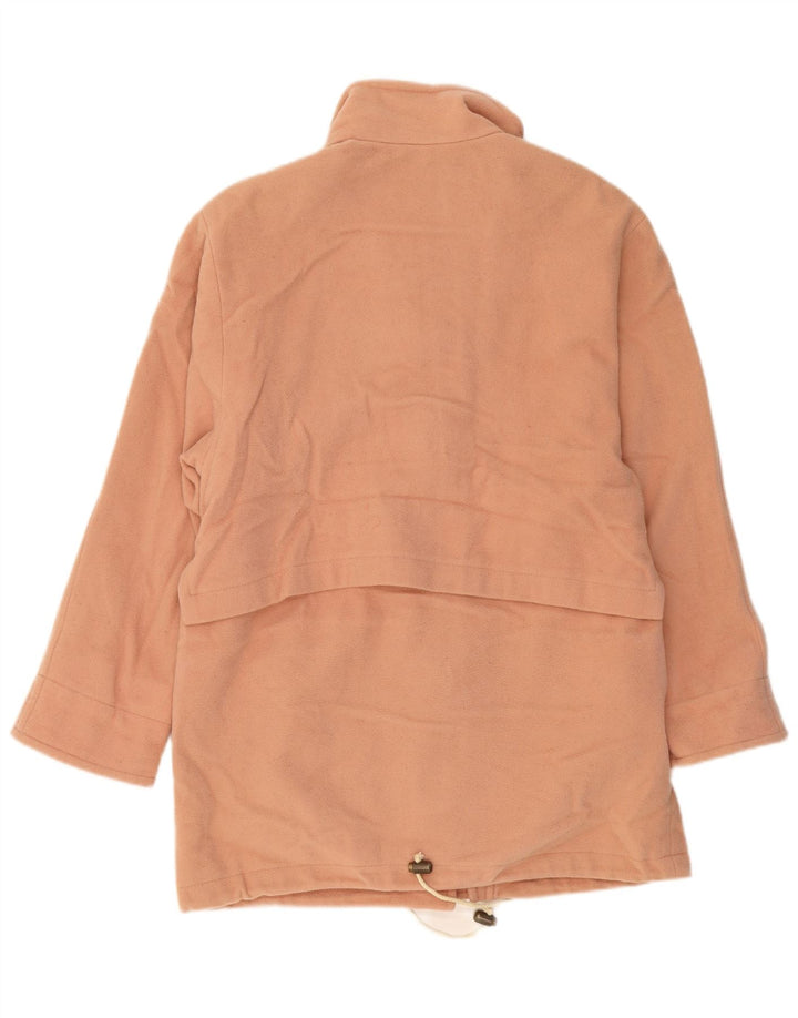 Pardesiu din lână CLASSIC pentru femei UK 18 XL roz