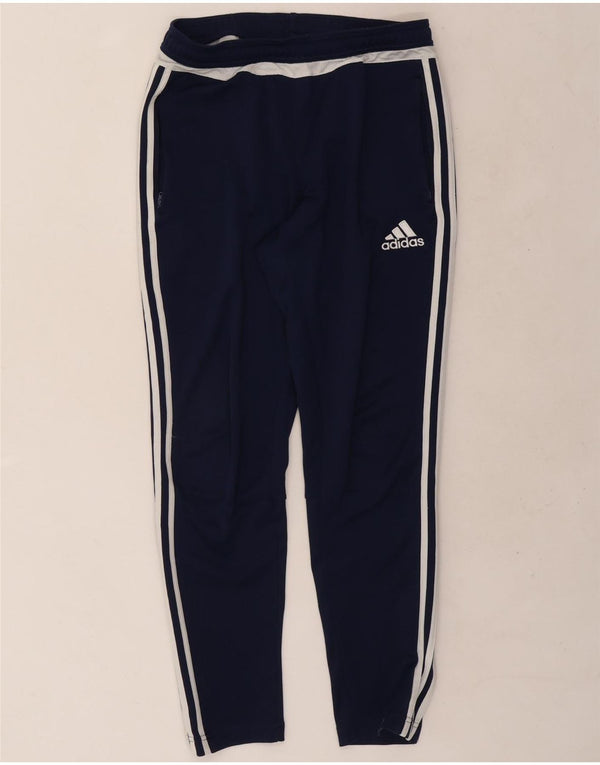 Pantaloni de trening Adidas Climacool pentru bărbați, poliester mediu albastru bleumarin