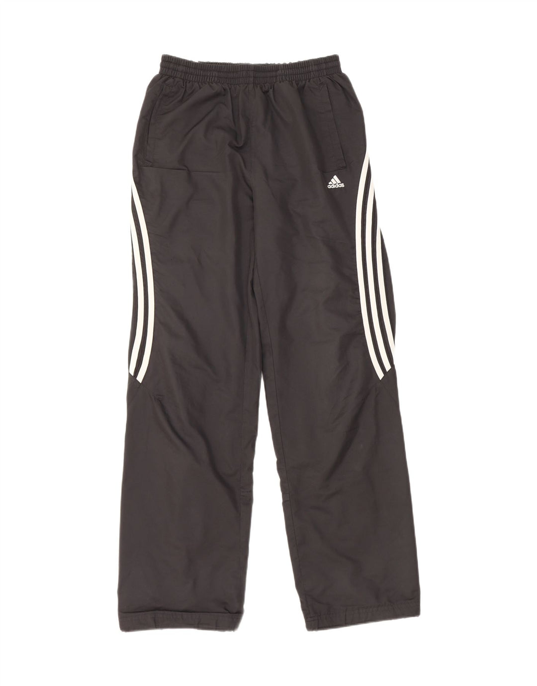 Pantaloni de trening Adidas baieti 15-16 ani poliester negru