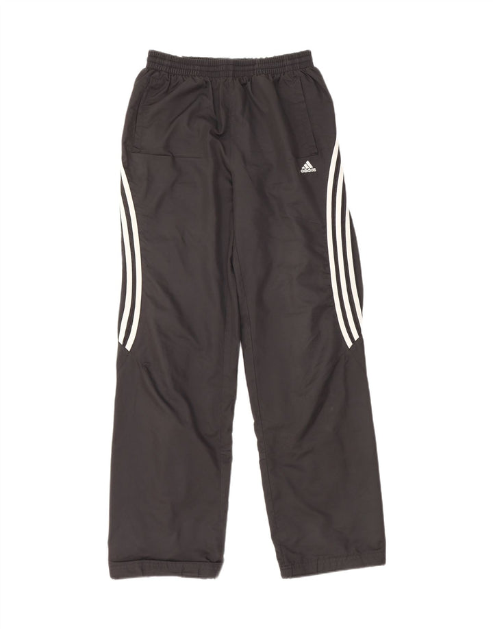 Pantaloni de trening Adidas baieti 15-16 ani poliester negru