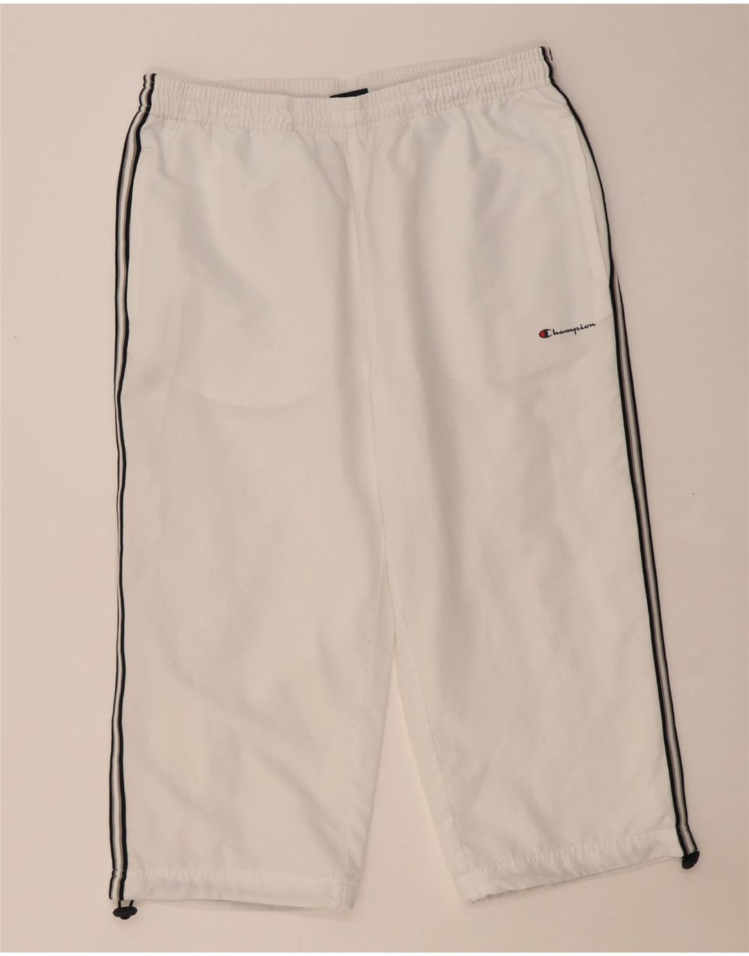 Pantaloni de trening Capri pentru bărbați CHAMPION 2XL alb