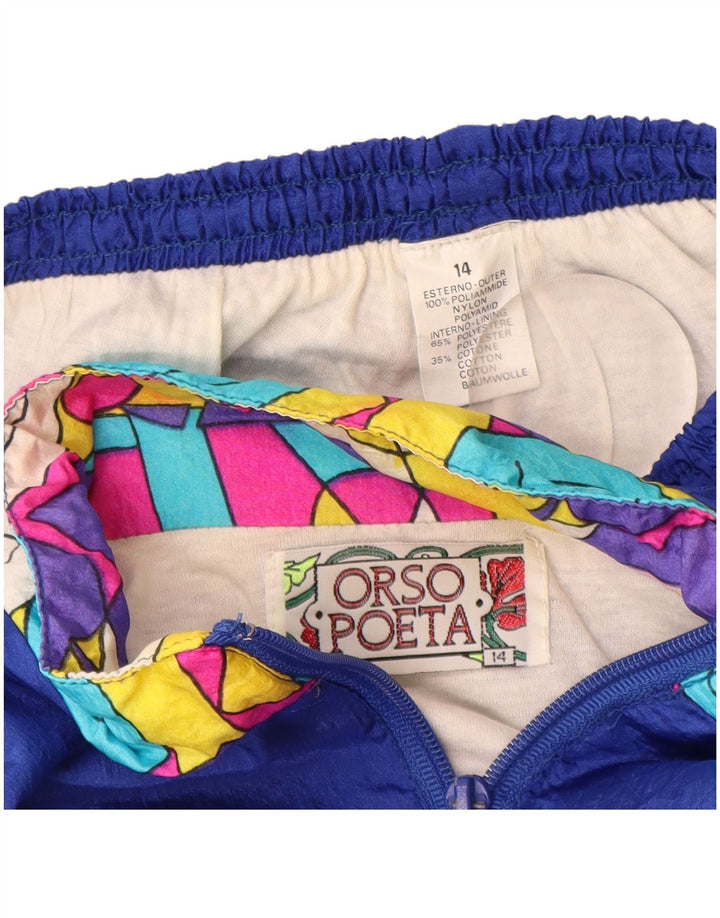 Trening complet pentru băieți ORSO POETA 13-14 ani, albastru, poliamidă color bloc