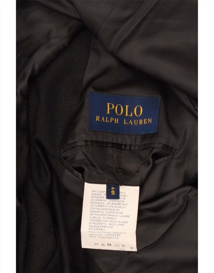 Jachetă Polo Ralph Lauren pentru bărbați, cu 2 nasturi, UK 44 XL Lână gri