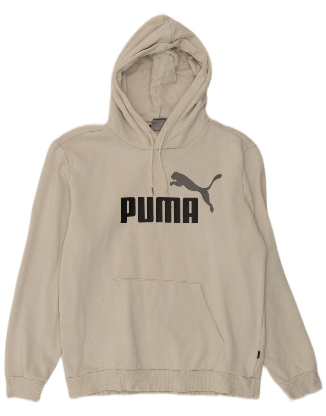 Pulover pentru bărbați Puma Graphic Hoodie, bumbac mediu, bej