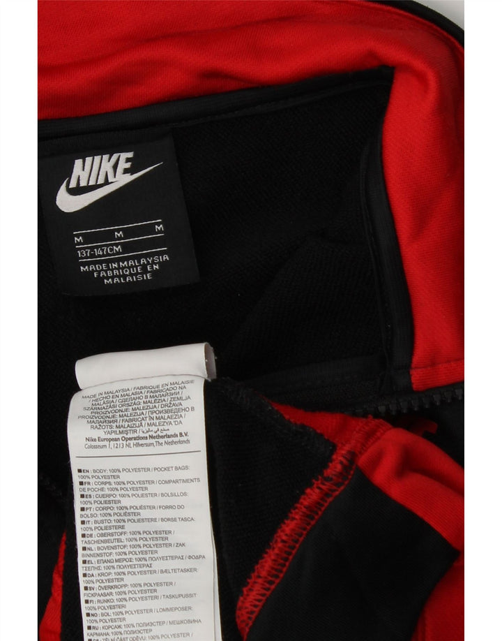 Jachetă de trening pentru băieți Nike 10-11 ani, mediu negru, color block
