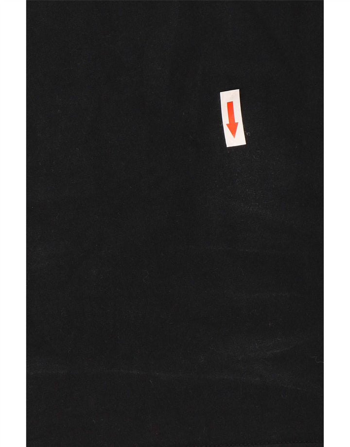 Tricou grafic Nike pentru bărbați Top mare din bumbac negru