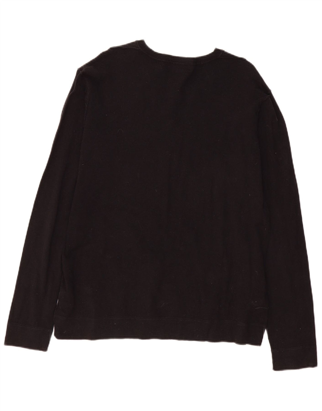 Pulover pentru bărbați Zara, cu decolteu în V, XL, negru