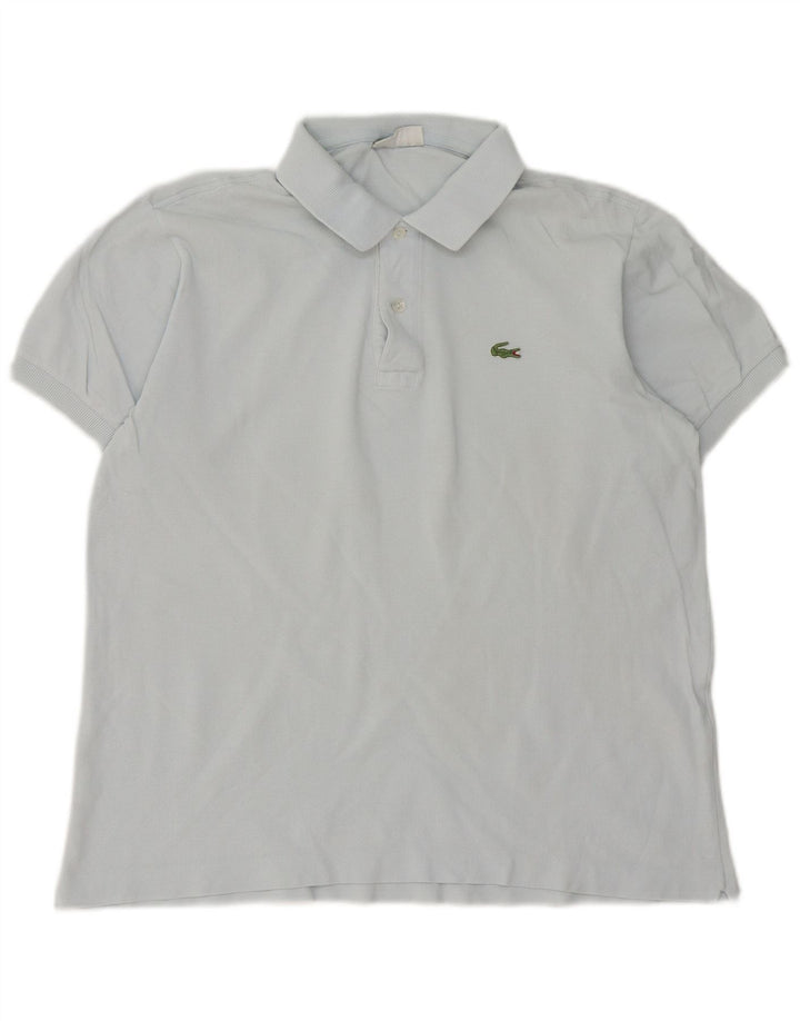 Tricou polo Lacoste pentru bărbați mărimea 5 mare, albastru, bumbac