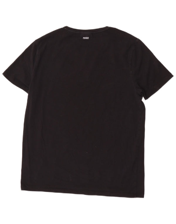 Tricou pentru bărbați Hugo Boss Top XL bumbac negru