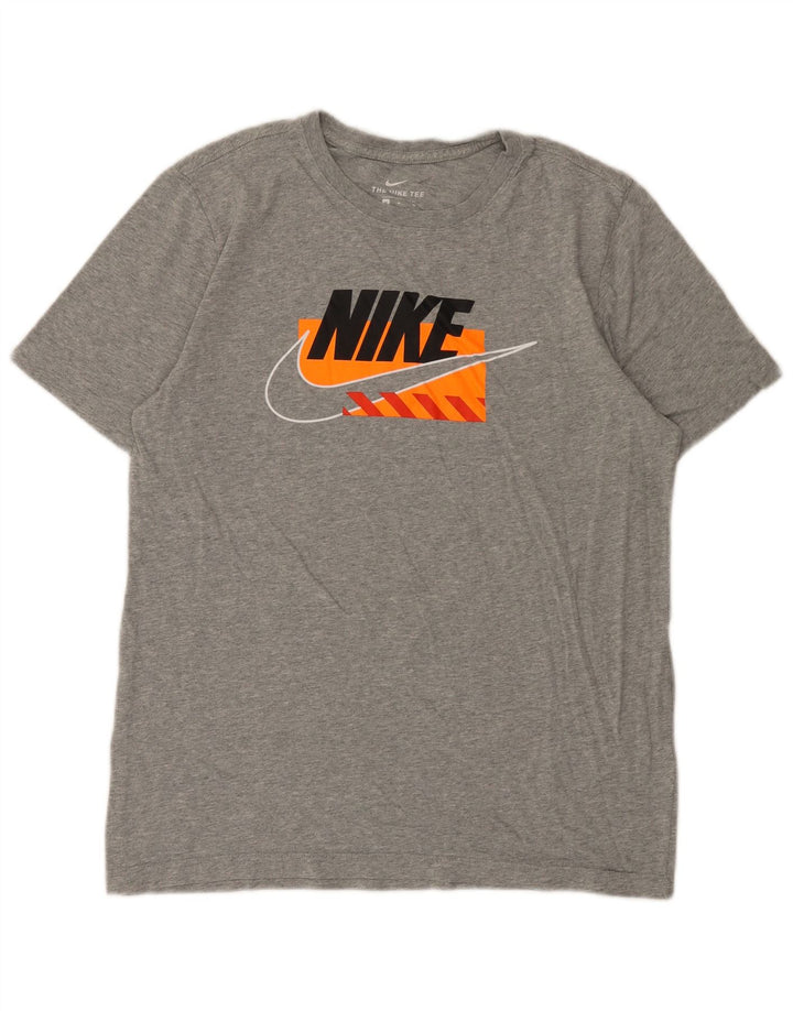 Tricou grafic pentru bărbați Nike Top Medium Gri
