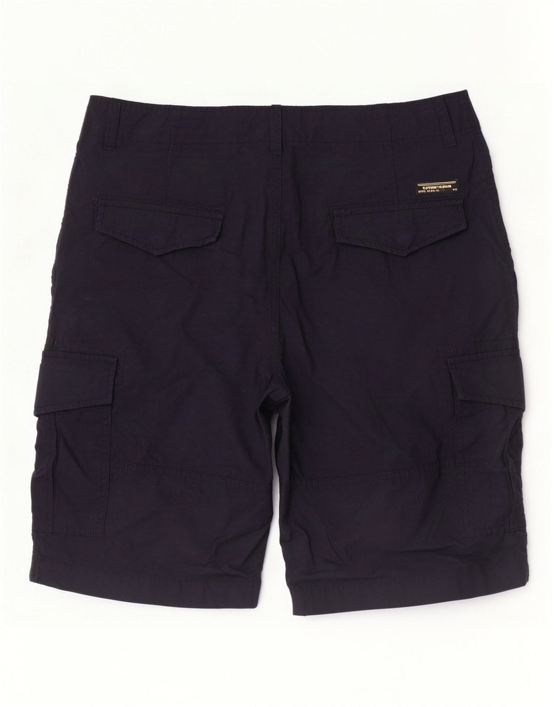 Pantaloni scurți cargo Superdry pentru bărbați W32, bumbac, albastru bleumarin mediu