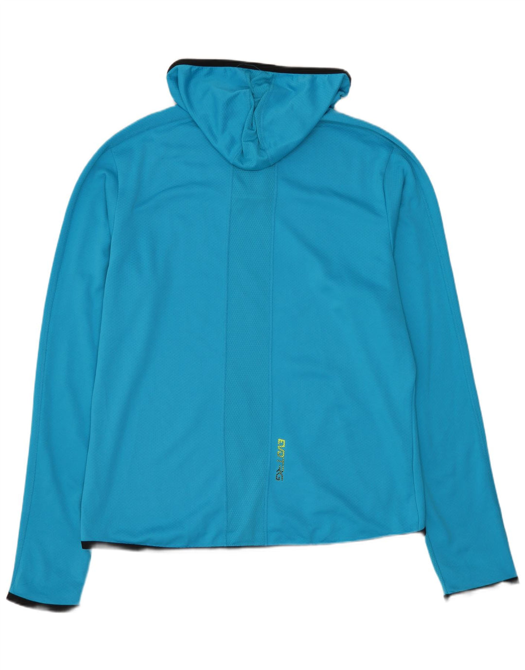 Top de trening PUMA pentru bărbați, cu glugă, cu fermoar și gât, XL, poliester, albastru