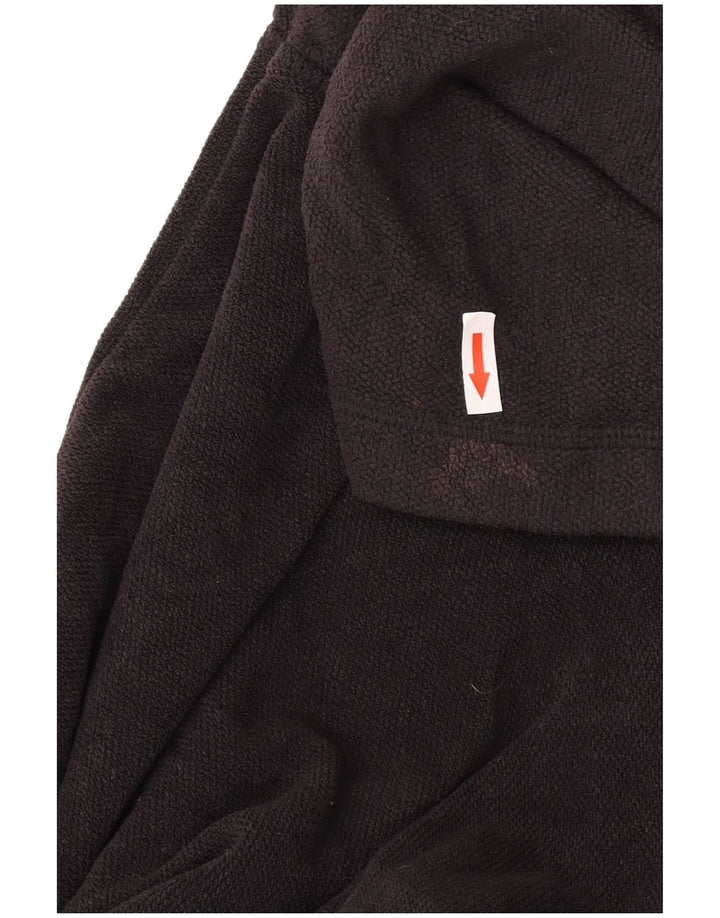 Pulover pentru bărbați Weird Fish, cu fermoar și gât, 5XL, poliester negru
