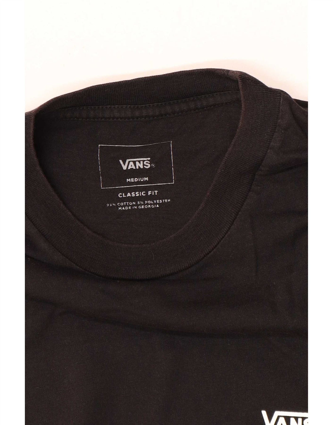 Tricou Vans Classic Fit Top Mediu Negru Colorblock