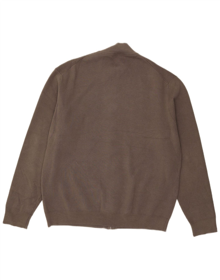 Pulover cardigan pentru bărbați Massimo Dutti XL bumbac gri