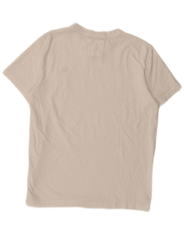 Crew Clothing Tricou Bărbați Top Mediu Alb
