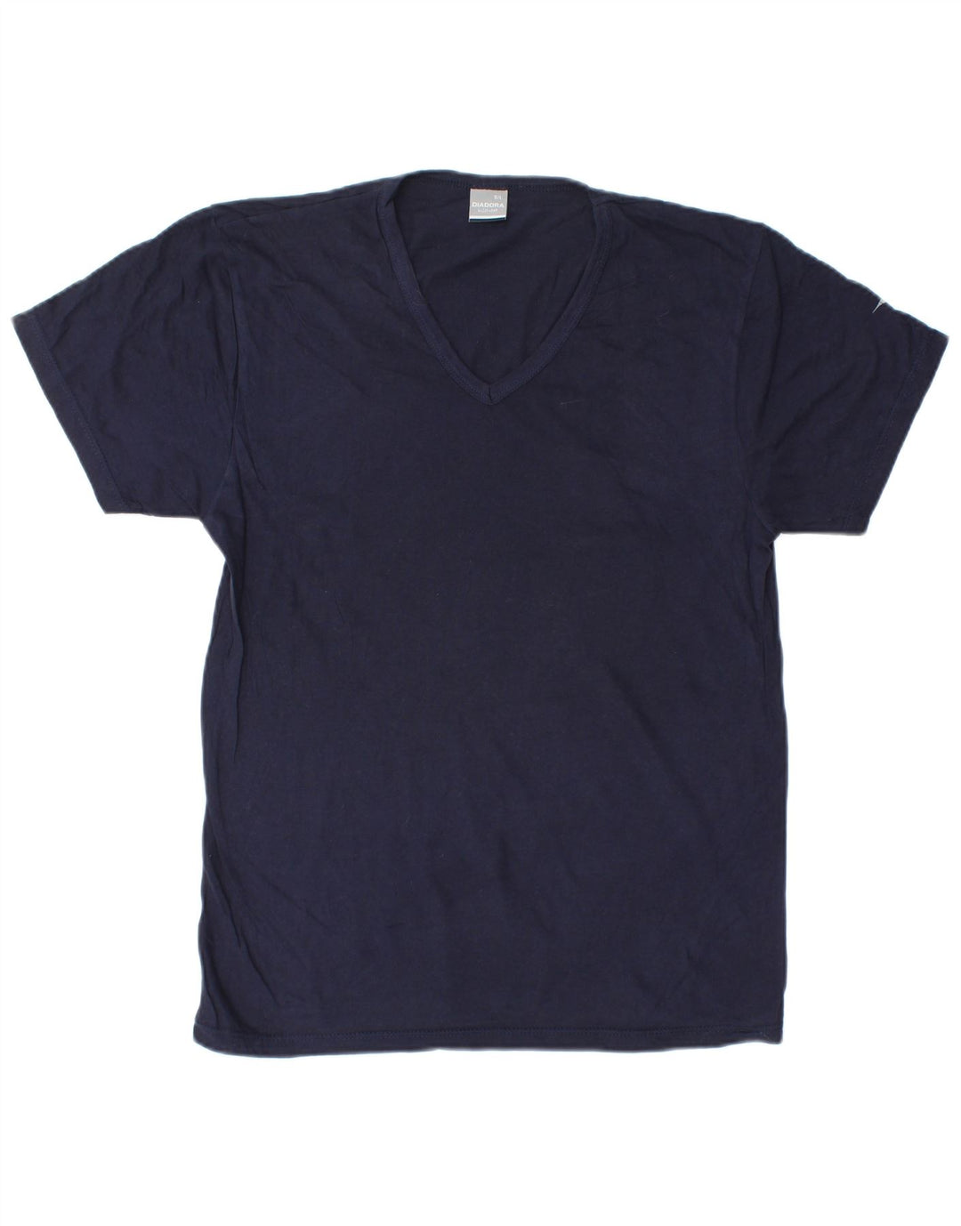 Tricou pentru bărbați Diadora Top mare din bumbac bleumarin