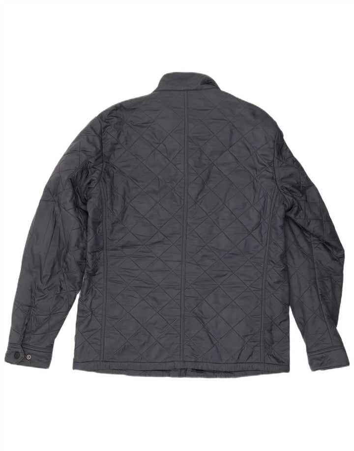 Jachetă matlasată pentru bărbați BARBOUR UK 40 mare, albastru, poliamidă