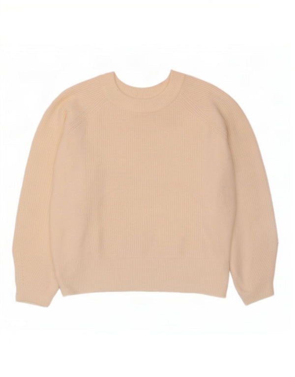 Pulover pentru femei Marks & Spencer cu gât de barcă, UK 18 XL, alb