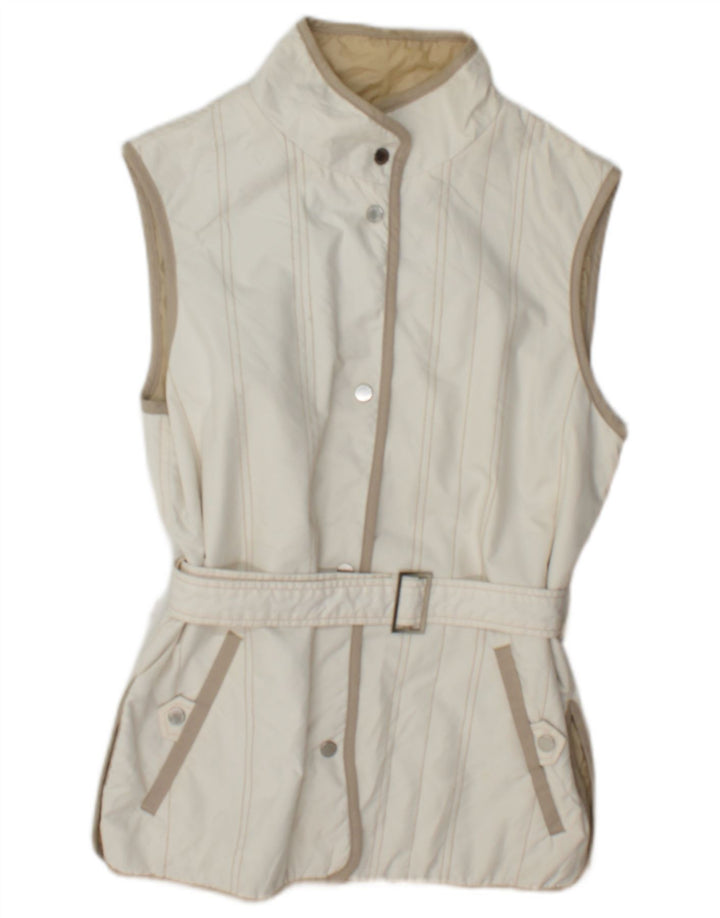 Gilet pentru femei Marina Yachting IT 44 Poliester alb mediu