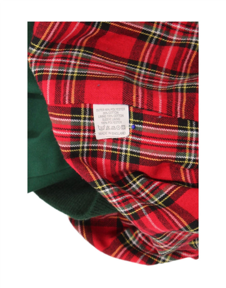 Bomber vintage pentru bărbați UK 40 mare, verde, poliester, retro
