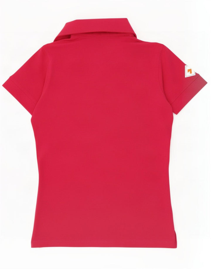 Tricou polo Slam pentru femei UK 10 Small Pink