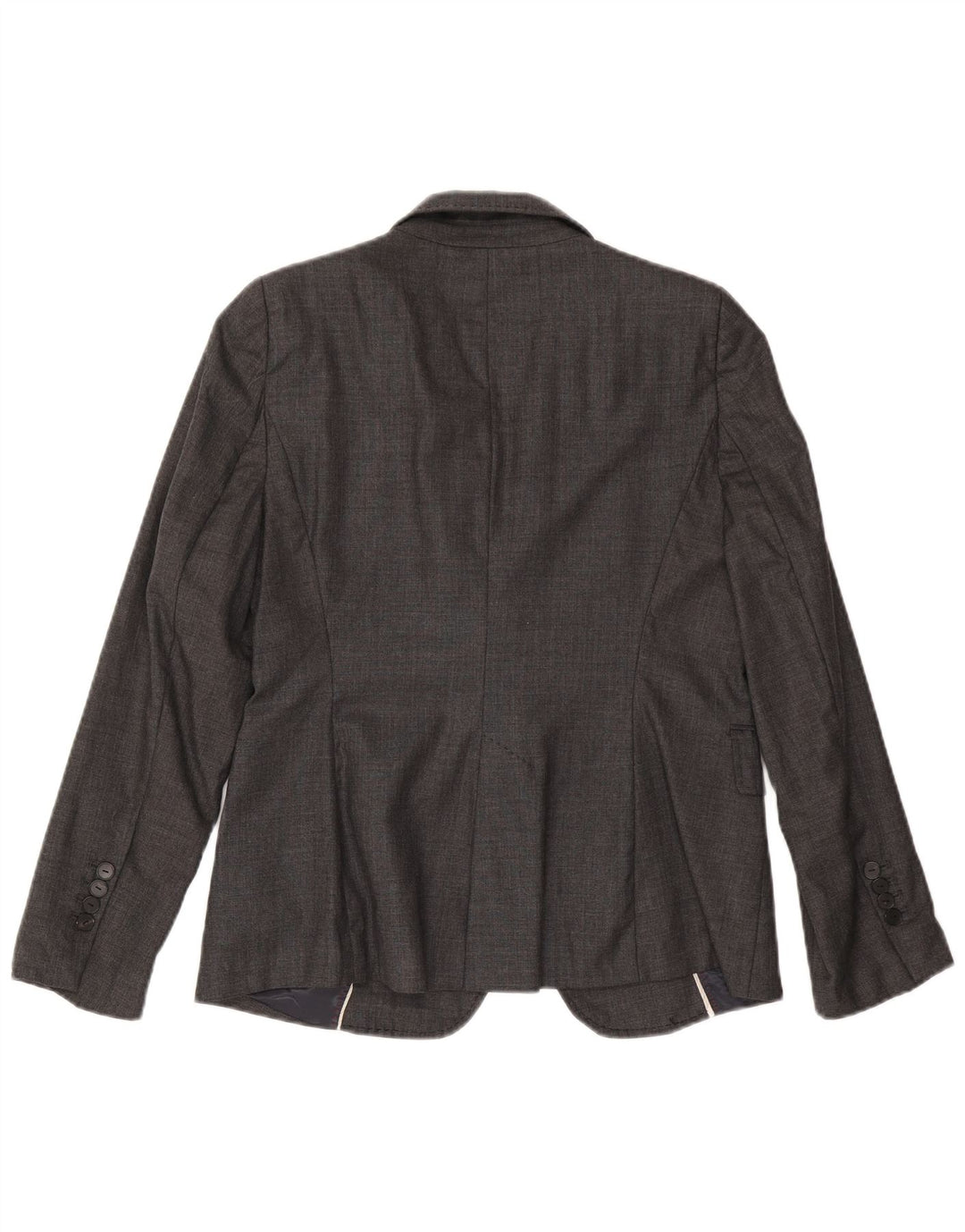 Jachetă Blazer Femei Zara 1 Button US 8 Medium Gri Lână