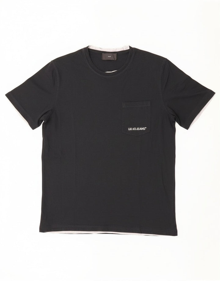 Tricou bărbați Liu Jo Top Mediu Negru