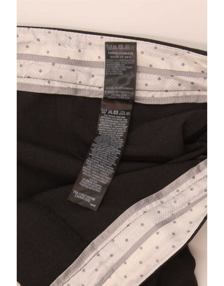 Marks & Spencer Pantaloni casual drepti pentru femei W34 L29 poliester gri