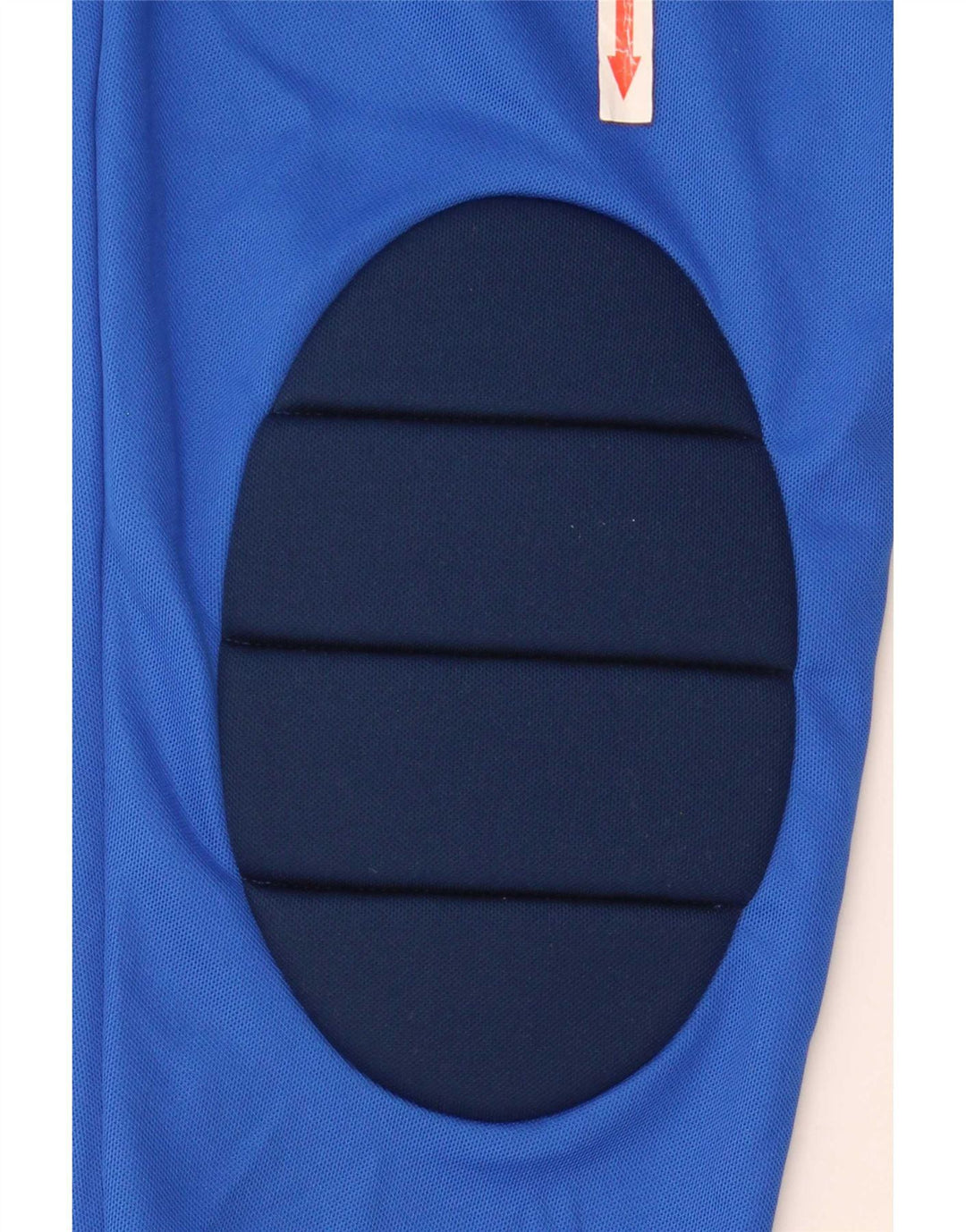 Adidas Climalite Top cu mânecă lungă, albastru mediu, poliester color bloc