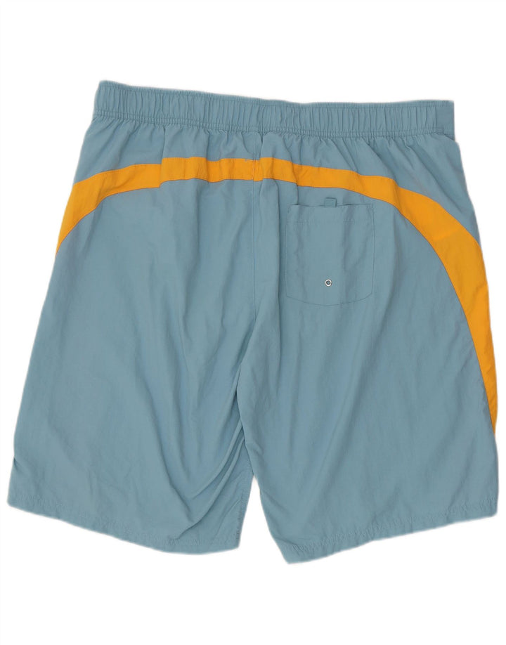Pantaloni scurți de înot Fila pentru bărbați 2XL, albastru, poliamidă color bloc